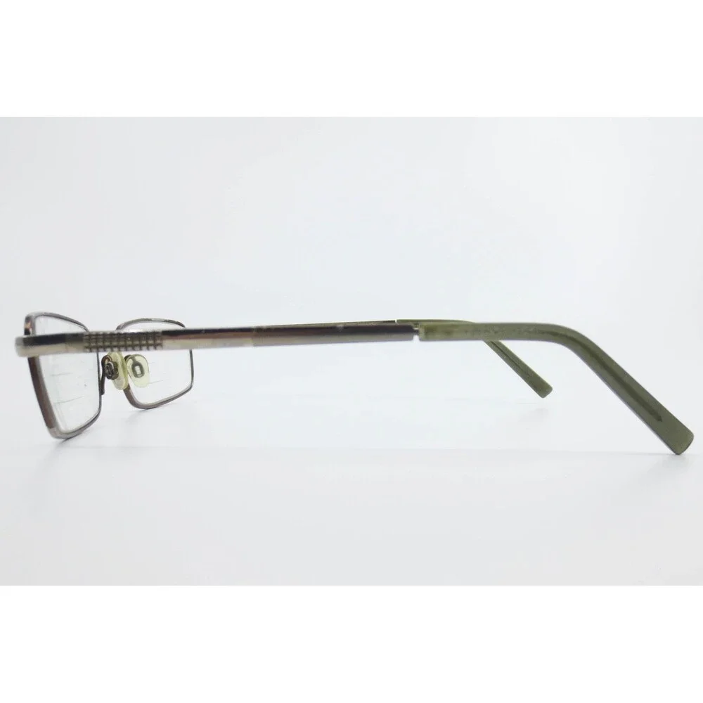 EasyClip Titanium Eyeglass Frames O1019 52-17-140 Rectangular Gunmetal Bronze